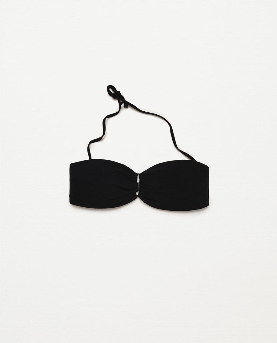 BIKINI TOP WITH CENTRAL DETAIL