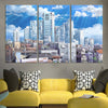 Your Name The City Wall Art Canvas