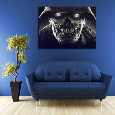 Zombie Army Trilogy Wall Art Canvas