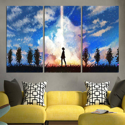 Your Name The Shadow Of Mitsuha Wall Art Canvas