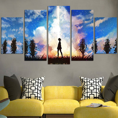 Your Name The Shadow Of Mitsuha Wall Art Canvas