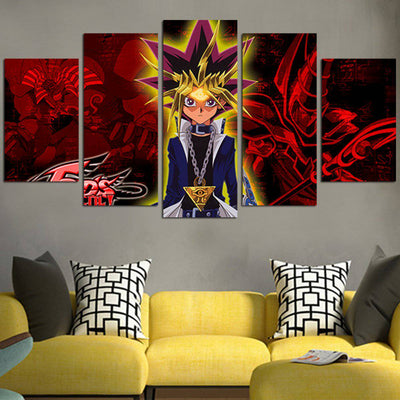 Yu Gi Oh Muto Yugi Wall Art Canvas