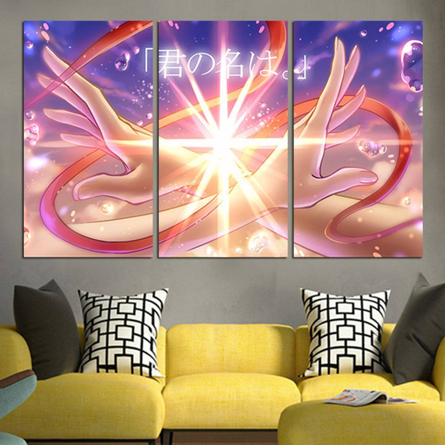 Your Name The Hand Wall Art Canvas