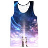 Your Name Taki And Mitsuha In The Sky - 3D Hoodie, T shirt, Sweatshirt, Tank Top