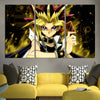 Yu Gi Oh Mutō Yūgi With Card Wall Art Canvas