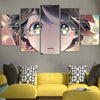 Your Name The Beautiful Face Of Mitsuha 'Wall Art Canvas