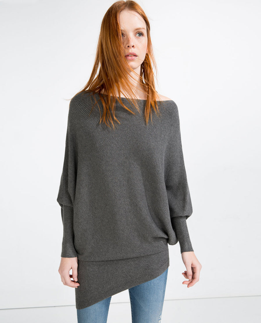 ASYMMETRIC SWEATER