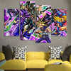 Yu Gi Oh All Character Wall Art Canvas