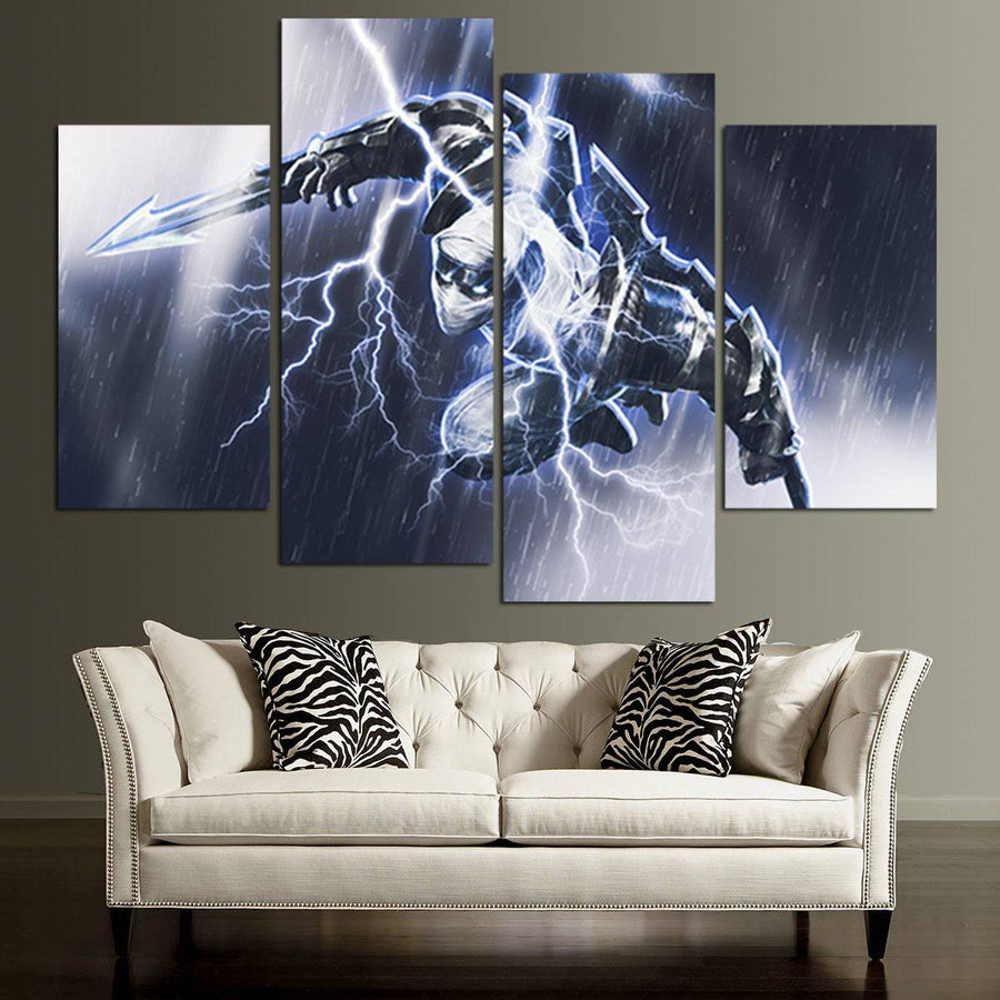 Zed The Master Of Shadows Wall Art Canvas