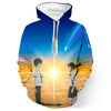 Your Name Mitsuha Miyamizu And Taki Tachibana - 3D Hoodie, T shirt, Sweatshirt, Tank Top