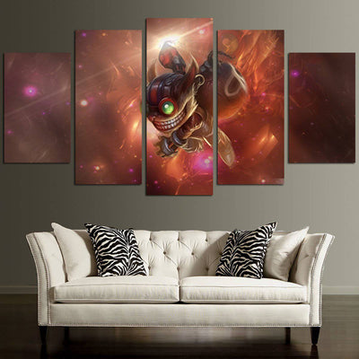 Ziggs In LOL Wall Art Canvas