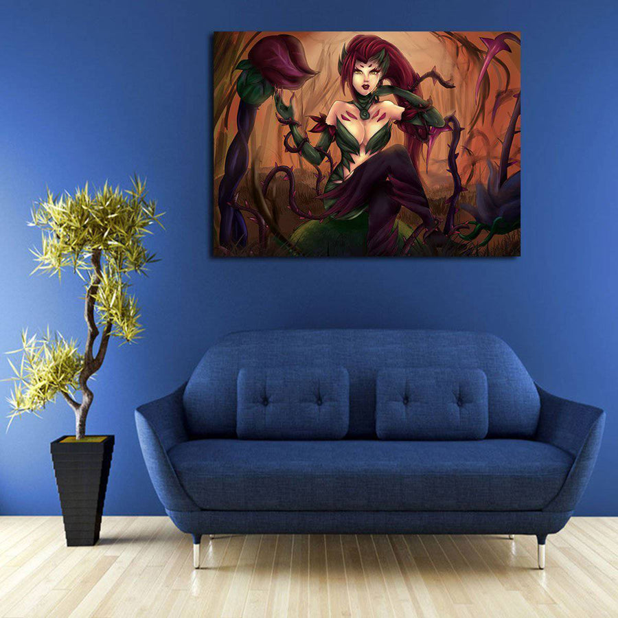 Zyra In LOL Wall Art Canvas