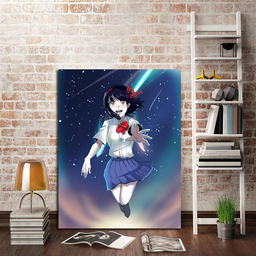 Your Name Mitsuha Wall Art Canvas