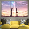 Your Name Taki And Mitsuha Love Wall Art Canvas