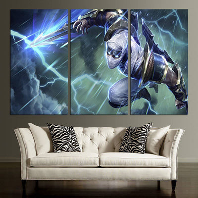 Zed The Master Of Shadows Wall Art Canvas