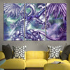 Yu Gi Oh Violet Dragon Wall Art Canvas