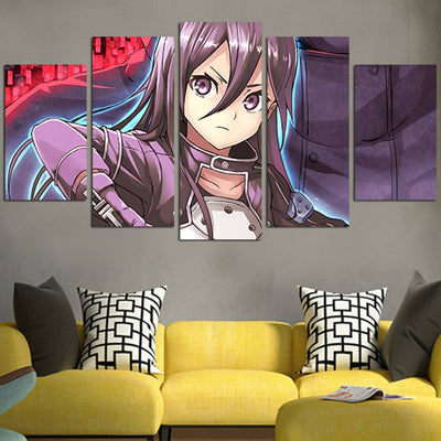 Yuuki Konno Sword Art Online  Wall Art Canvas