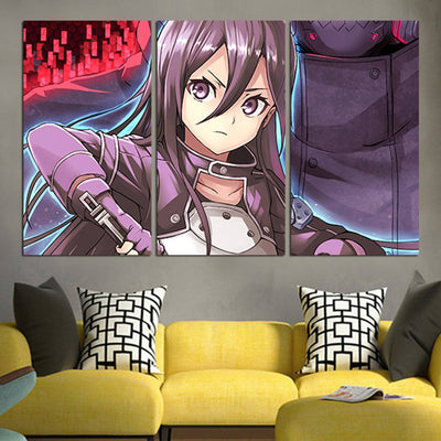 Yuuki Konno Sword Art Online  Wall Art Canvas