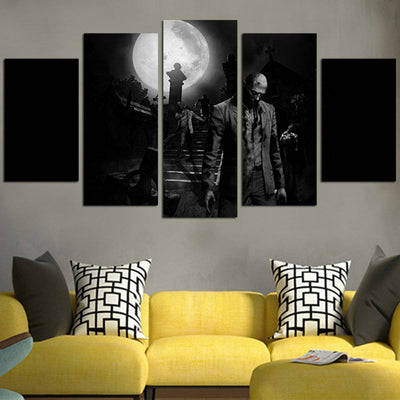 Zombie Apocalypse Wall Art Canvas