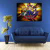 Yu Gi Oh Triangle Main Characters Wall Art Canvas