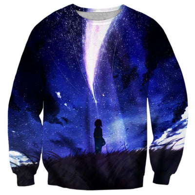 Your Name Mitsuha Under The Sky - 3D Hoodie, T shirt, Sweatshirt, Tank Top