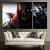 Zed's Face Wall Art Canvas