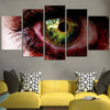 Zombie Blood Tears Eyes Wall Art Canvas