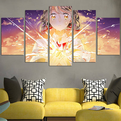 Your Name Miyamizu Mitsuha Wall Art Canvas