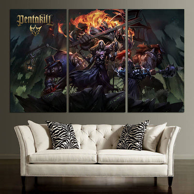 Yorick Of LOL Wall Art Canvas