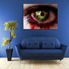 Zombie Blood Tears Eyes Wall Art Canvas