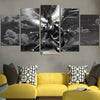 Zekrom Under The Moonlight Wall Art Canvas