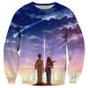 Your Name Mitsuha And Taki Couple - 3D Hoodie, T shirt, Sweatshirt, Tank Top