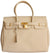 Cream Leather Handbag