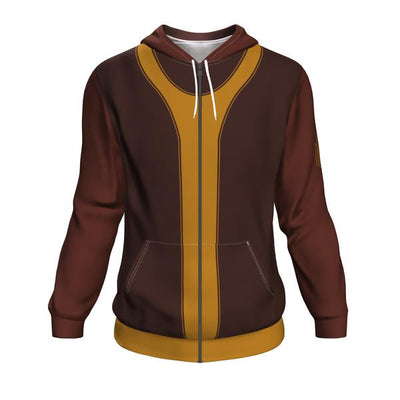 Zuko Avatar The Last Airbender Zip-Up Hoodie